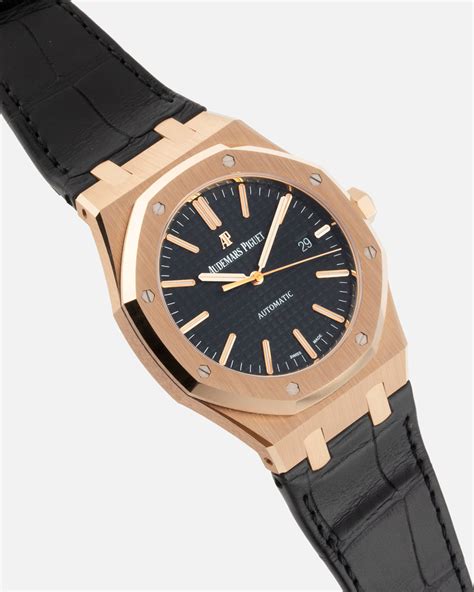 audemars piguet royal oak 15400 rose gold|Audemars Piguet chronograph rose gold.